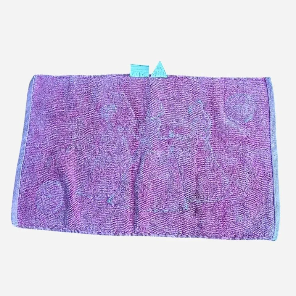 Vintage Y2K Disney Princess Bath Mat Pink Belle Cinderella Aurora‎ 2000s